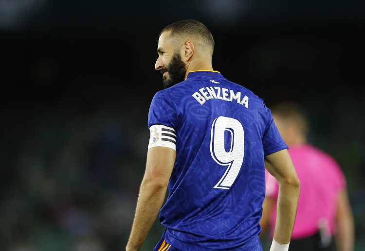 Real Madrid's Karim Benzema is excited to be back in La Liga pitch after his international duty