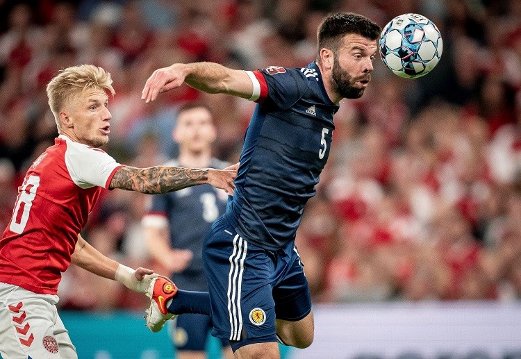 Kết quả vòng loại World Cup 2022 Đan Mạch 2-0 Scotland.