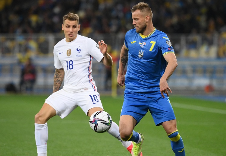 Ukraine’s Andriy Yarmolenko is expected to exert more effort to win their World Cup 2022 qualifying match against Finland
