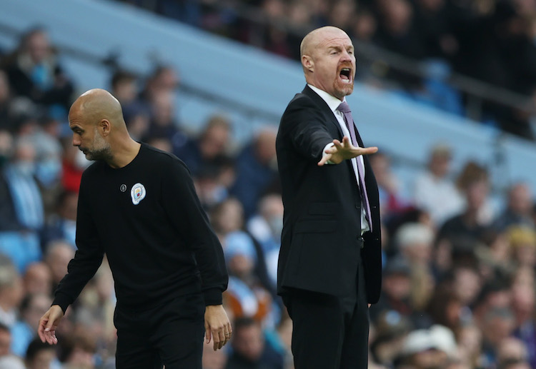 Sean Dyche's Burnley squad lost to Manchester City in Premier League Matchday 8