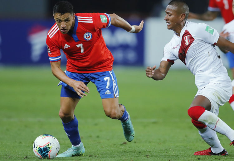Vòng loại World Cup: Đội chủ nhà Chile hiện đang có được 7 điểm sau 10 trận đấu