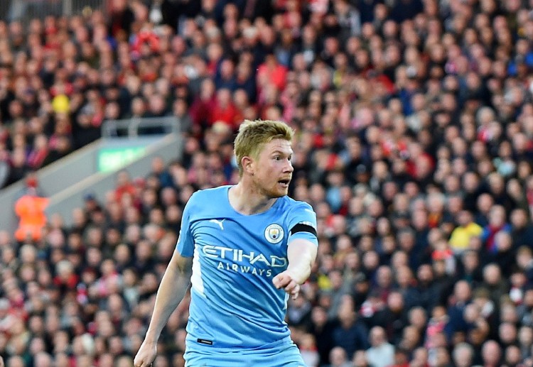 Manchester City's Kevin de Bruyne has only scored one goal in Premier League so far
