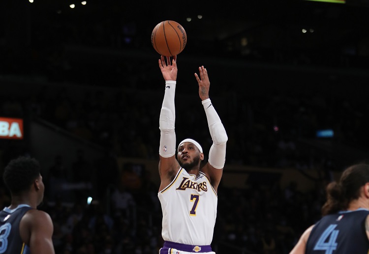 Carmelo Anthony is ready to go all out in the Lakers’ NBA campaign this season