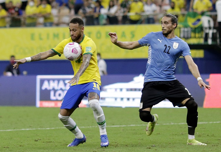 Tỉ số vòng loại World Cup 2022 Brazil 4 - 1 Uruguay.