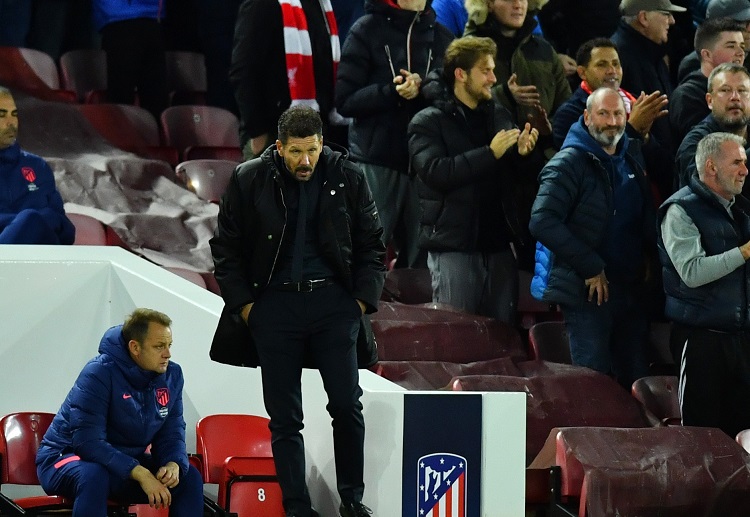 Atletico Madrid are three points behind La Liga leaders Real Sociedad with a game in hand