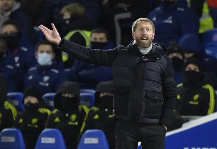 Graham Potter’s Brighton & Hove Albion unsuccessfully claimed a Premier League win over Leeds United
