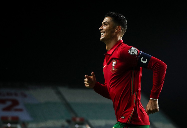 포르투갈의 크리스티아누 호날두는 팀의 월드컵 2022 본선 진출을 도우려 한다.