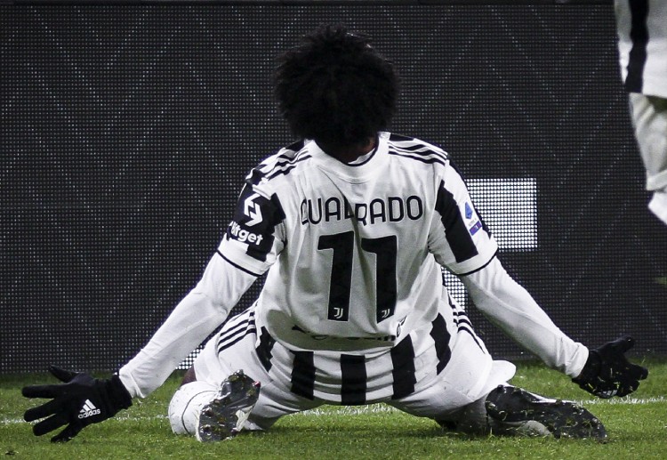 Juan Cuadrado scored on the 90th minute of Juventus' 1-0 win against Fiorentina in Serie A