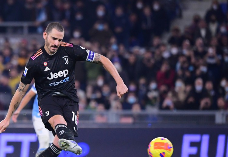 Serie A: Leonardo Bonucci scored a brace in Juventus' 0-2 away win against Lazio