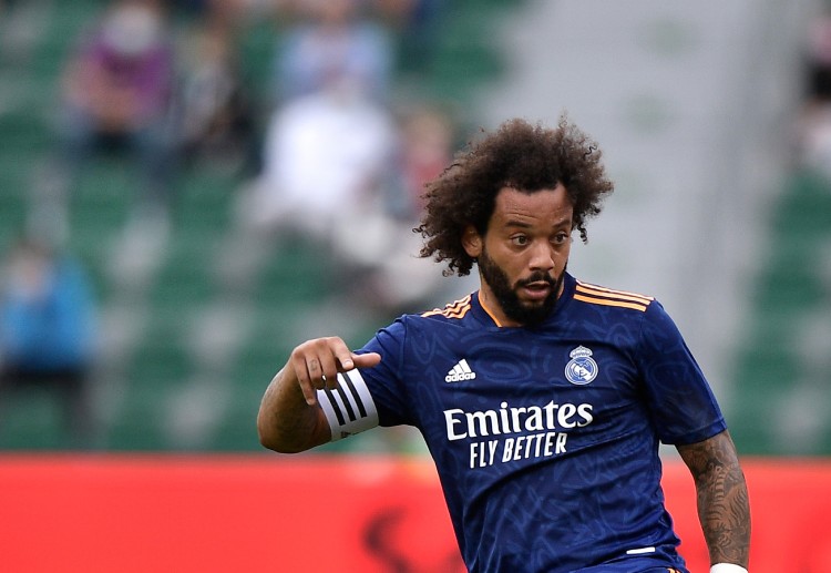 Marcelo helped Real Madrid win their La Liga match against Elche