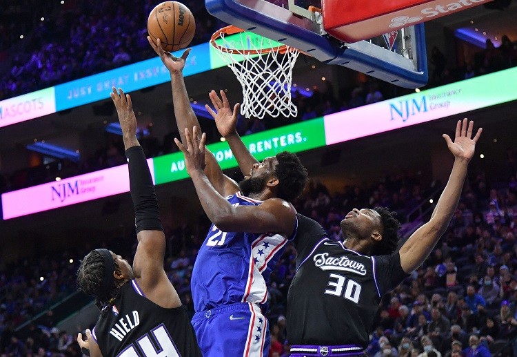 The Philadelphia Sixers overtake the Brooklyn Nets in the NBA’s Eastern Conference standings after they win over the Kings