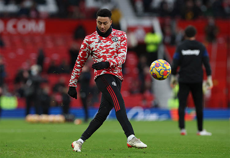 Jesse Lingard finds it difficult to get game time, registering only two goals in nine Premier League matches