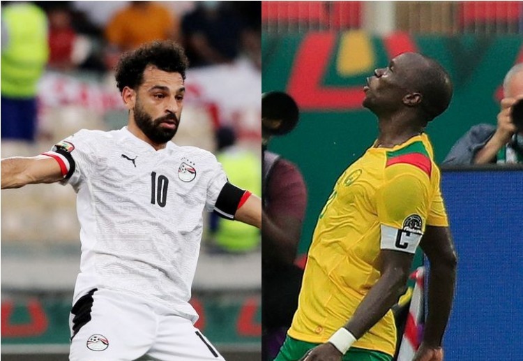 Mohamed Salah and Vincent Aboubakar will both aim to win in their Africa Cup of Nations quarter-finals match
