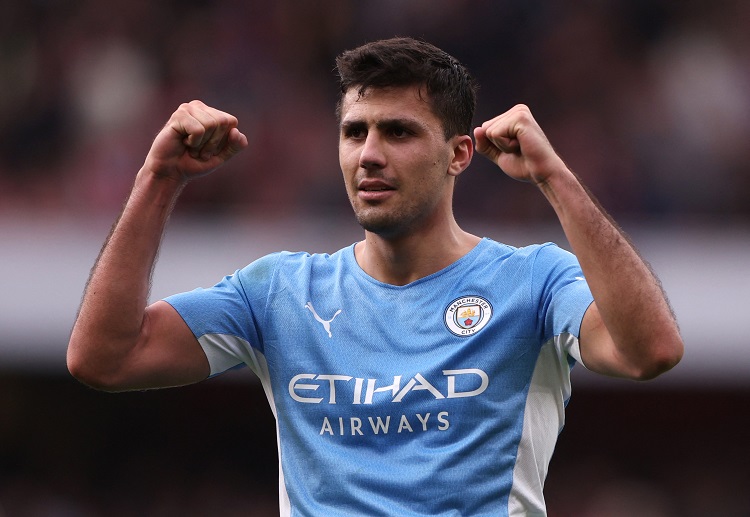 Rodri bermain baik di Liga Inggris.