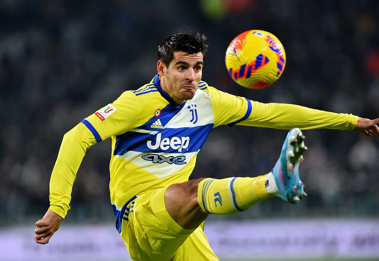 Juventus' Alvaro Morata eyes an unbeaten streak in the Serie A