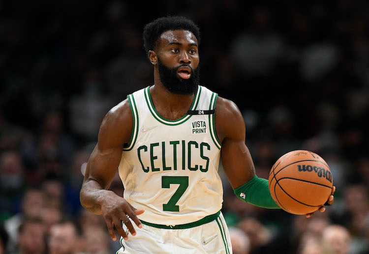 Jaylen Brown andalan Boston Celtics di NBA.