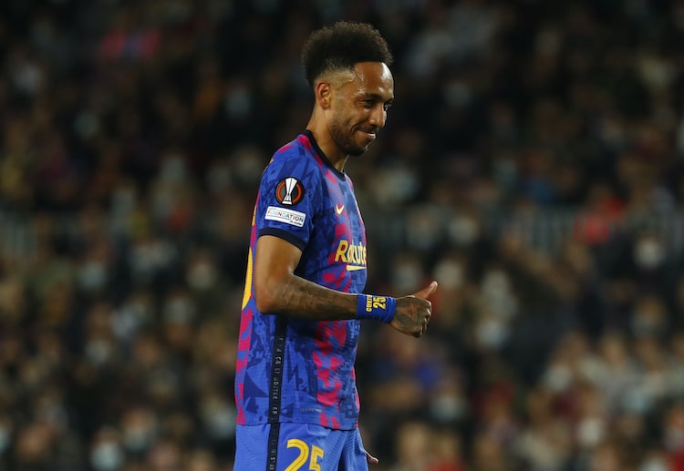 Can Pierre-Emerick Aubameyang score once again in Barcelona's upcoming La Liga match?