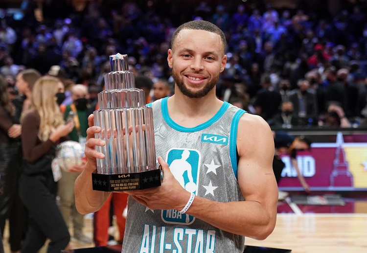 Stephen Curry is the fifth Warriors player to win the NBA All-Star Game MVP
