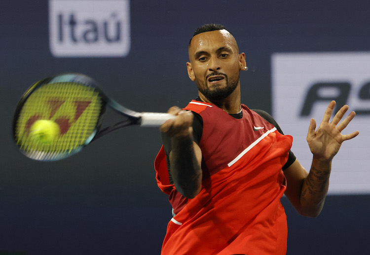 Nick Kyrgios loại hạt giống số 5 của Miami Open 2022.