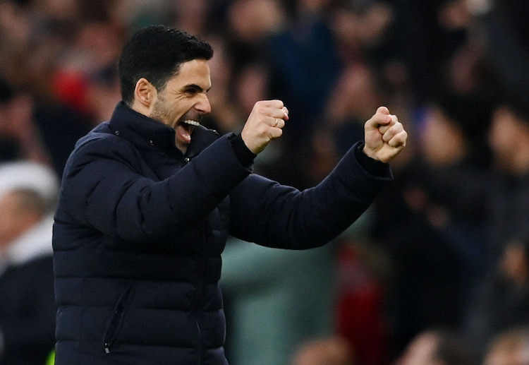 Mikel Arteta looks motivated to beat Liverpool as Arsenal aim to continue their winning form in the Premier League