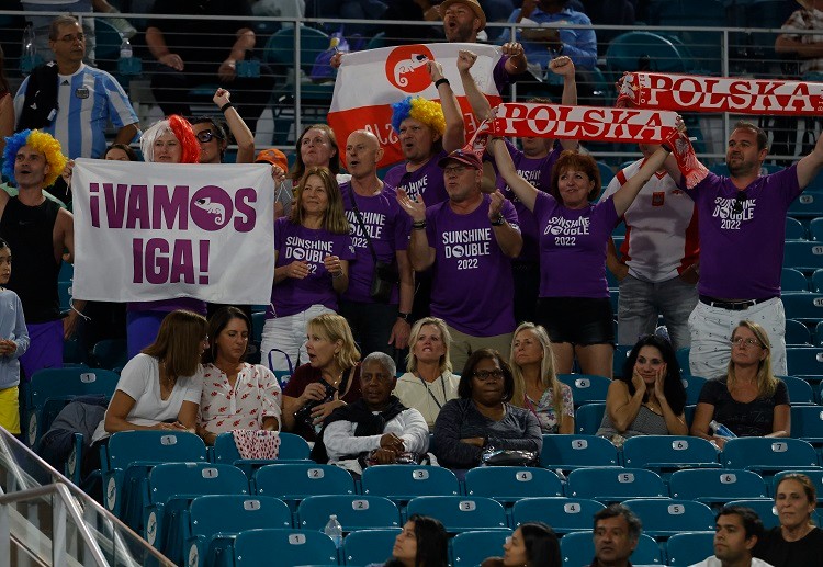 Fans of Iga Swiatek is delighted with the Polish win in Miami Open