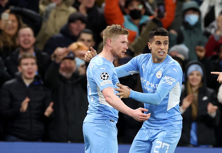 Kevin de Bruyne's second-half goal gives City a narrow win over Atletico in their Champions League QF first leg