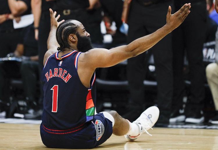 James Harden was unable to help the 76ers win their recent NBA playoff game against the Miami Heat