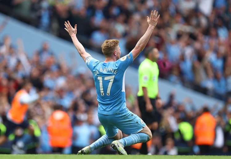 Kevin De Bruyne has been vital to Man City’s success in defending their Premier League glory