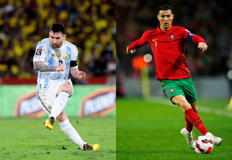 Argentina and Portugal are both vying for a World Cup 2022 title