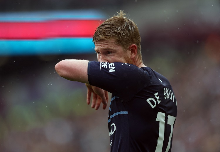 Kevin De Bruyne có một mùa giải Premier League không mấy ổn đinh.