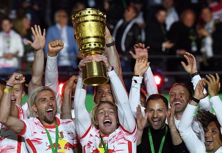 RB Leipzig win their first serious silverware as they win a penalty shootout against Freiburg in the DFB-Pokal finals