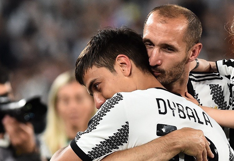 Giorgio Chiellini and Paulo Dybala will not be playing with Juventus in the next Serie A season