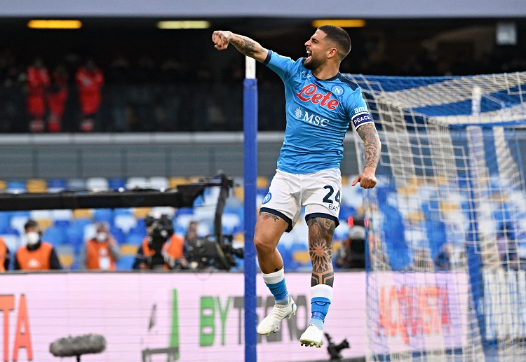 Lorenzo Insigne scored 11 goals and made eight assists during the 2021-22 Serie A season