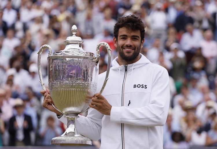 Matteo Berrettini was forced to withdrawn from the the Wimbledon following his positive COVID-19 diagnosis