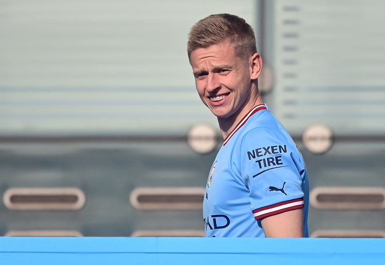 Oleksandr Zinchenko masih tetap bermain di Liga Inggris.