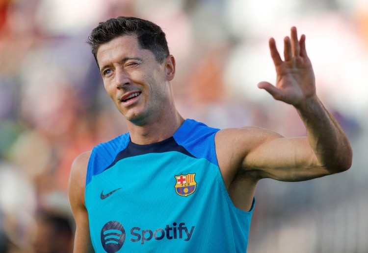 La Liga: Robert Lewandowski made a start in Barcelona's club friendly match against Real Madrid