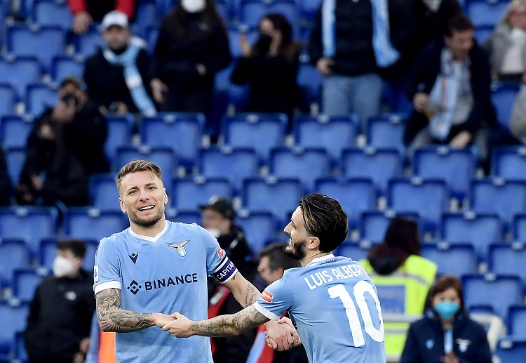 Lazio's Ciro Immobile will now focus in their next Serie A game