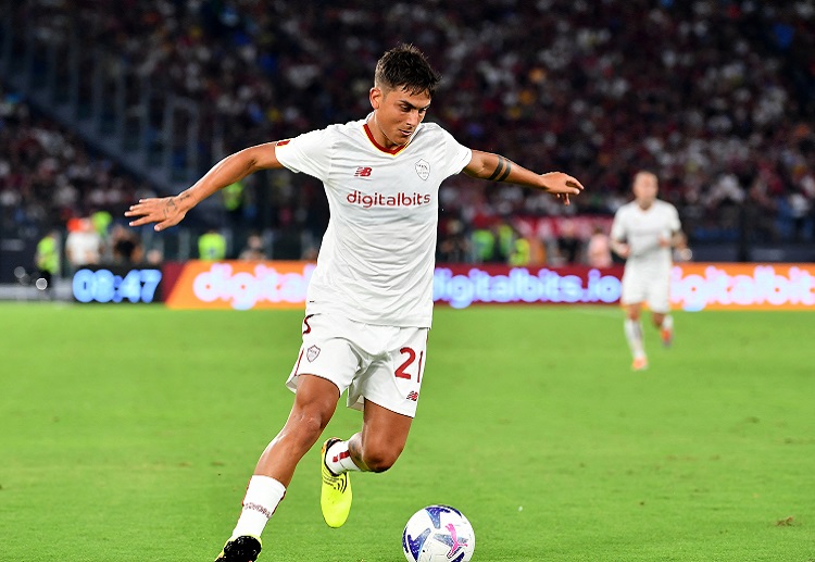 Paulo Dybala has been effective in AS Roma’s first Serie A game of the new season against Salernitana
