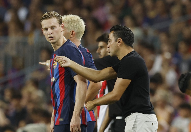 Frenkie de Jong is hoping to get into the starting line-up in Barcelona’s upcoming La Liga match against Elche