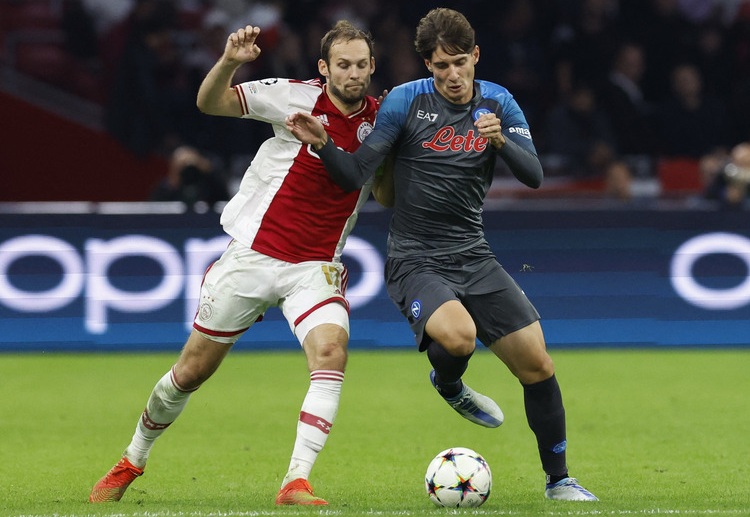 Daley Blind gears up ahead of another intense Champions League match between Ajax and Napoli