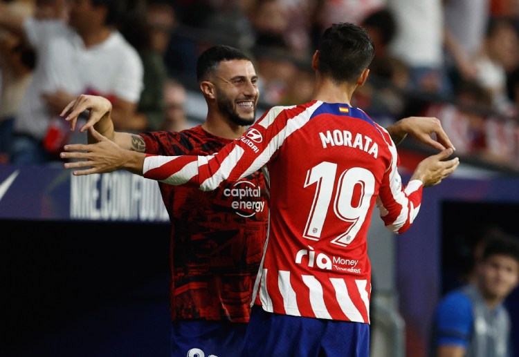 Atletico Madrid berharap pada gol-gol dari Alvaro Morata dan Antoine Griezmann di La Liga