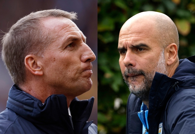 Pep Guardiola will lead Manchester City over Brendan Rodgers to gain points and be on top of the Premier League table