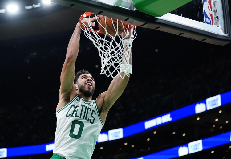Jayson Tatum is ready to spearhead the Celtics to another NBA win in upcoming game against the Heat