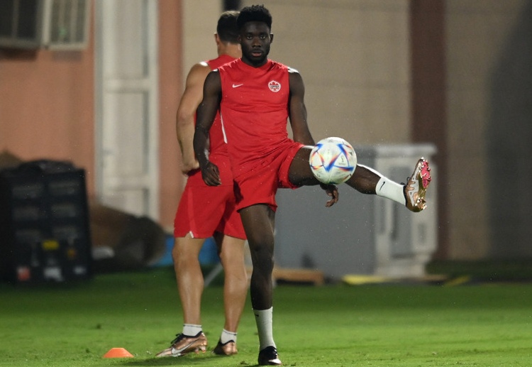 Alphonso Davies gears up ahead of Canada's World Cup 2022 opening game against Belgium
