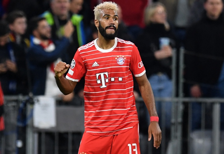 Eric Maxim Choupo-Moting scored the second goal for Bayern Munich against Inter Milan at Allianz Arena in Bundesliga.
