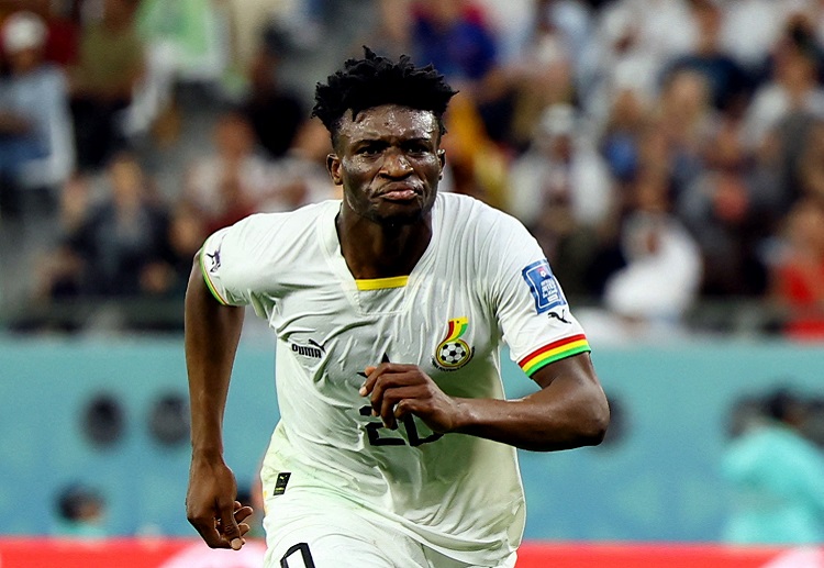 Mohammed Kudus is expected to shine again in their upcoming World Cup 2022 rematch against Uruguay