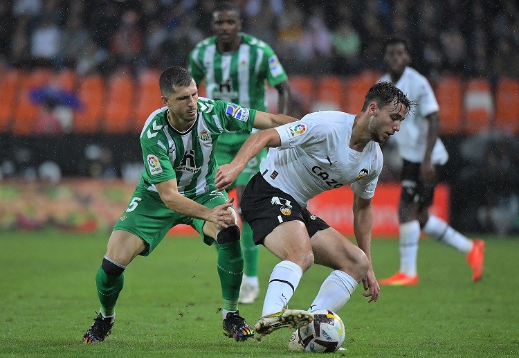 Tỉ số bóng đá La Liga 2022 Valencia 3-0 Real Betis.