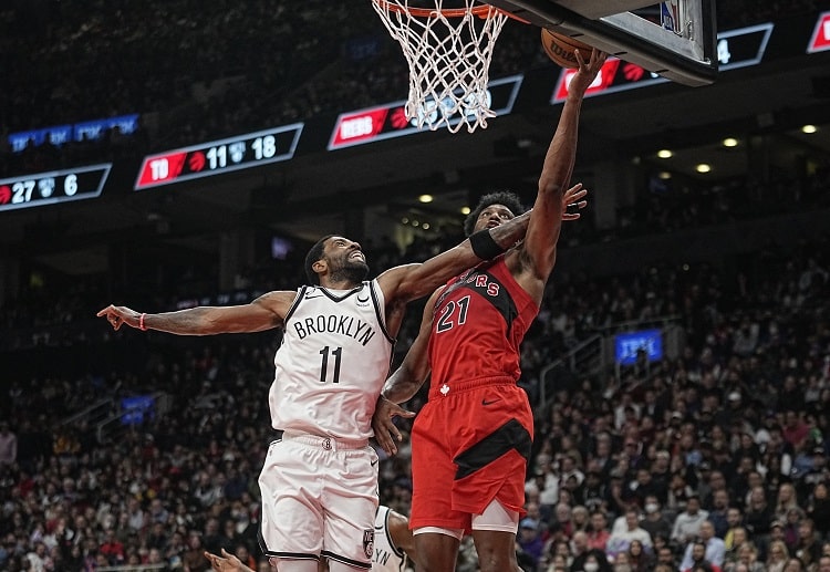 Kyrie Irving scored 29 points on 11-of-16 shooting against the Raptors in their recent NBA game