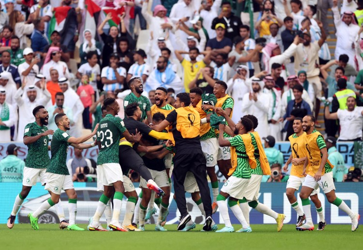 Kết quả bóng đá bảng C World Cup 2022 Argentina 1-2 Saudi Arabia.