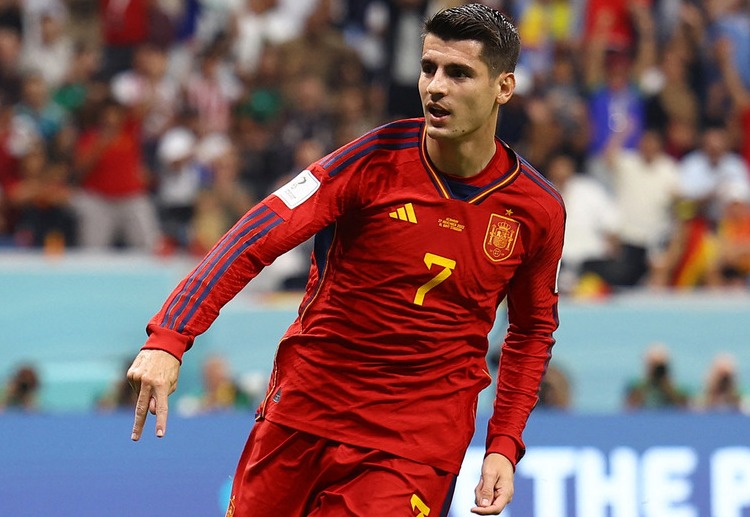 Alvaro Morata scores a goal to give lead Spain against Germany in recent World Cup 2022 match